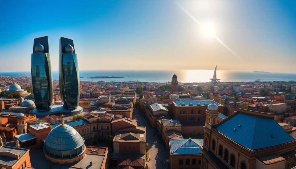 azerbaijan attractions architectural wonders