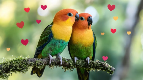 what is the speciality of lovebird